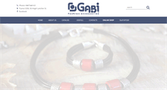 Desktop Screenshot of gabi-jewellery.com